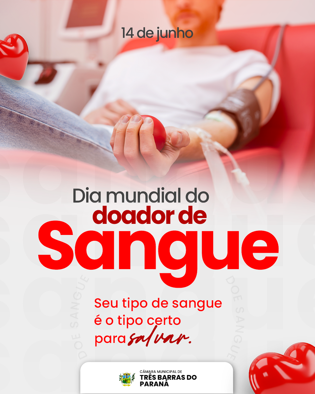 14 de junho - Dia do doador de sangue
