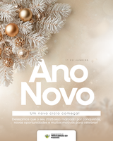 1º DE JANEIRO - FELIZ ANO NOVO