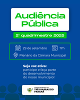 CONVITE PARA AUDIÊNCIA PÚBLICA